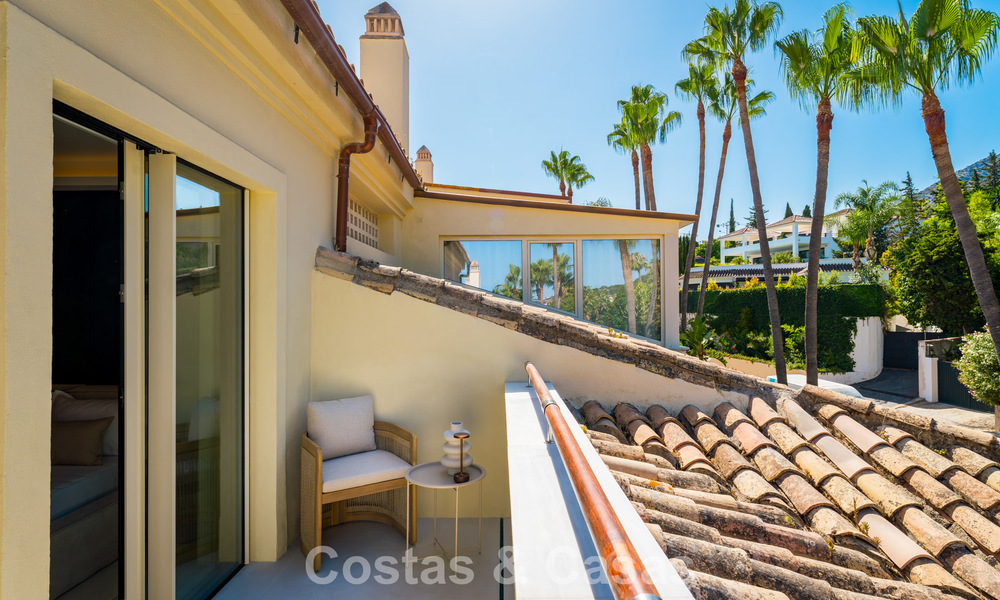 Luxueus, eigentijd gerenoveerd penthouse met panoramisch zeezicht te koop in Sierra Blanca op de Golden Mile, Marbella 804821