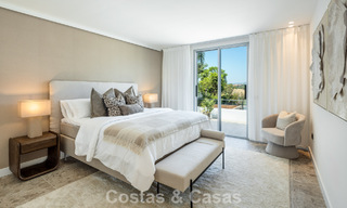 Spaanse villa met een modern interieur en een grote tuin te koop op de New Golden Mile in Benahavis tussen Marbella en Estepona 804853 