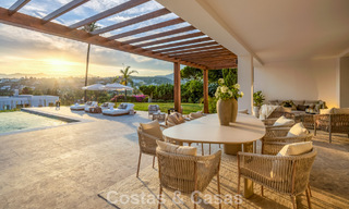 Spaanse villa met een modern interieur en een grote tuin te koop op de New Golden Mile in Benahavis tussen Marbella en Estepona 804868 