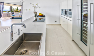 Exclusieve eigentijdse villa met panoramisch zeezicht te koop in Los Flamingos een 5* golfresort in Marbella - Benahavis 804771 