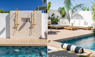 Elegant gerenoveerde rijhuis met privézwembad te koop in Nueva Andalucia, Marbella 804900 