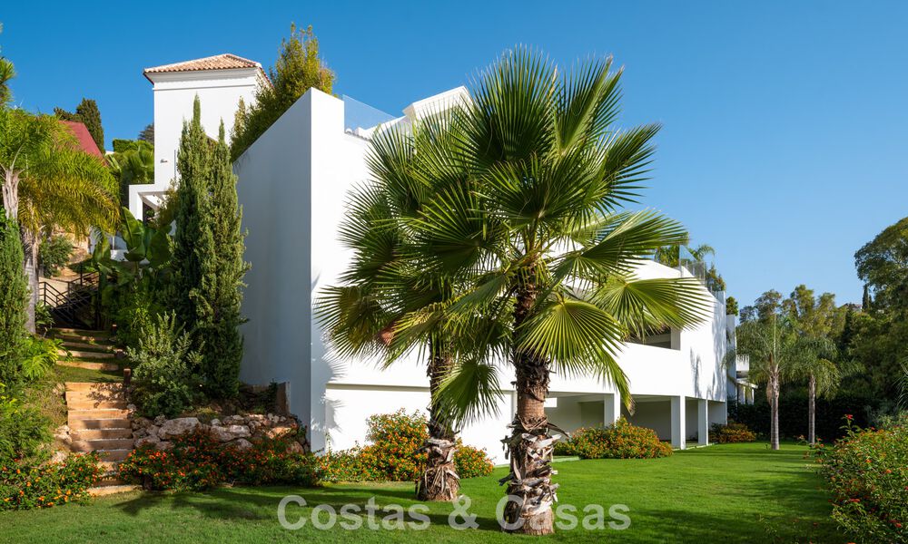 Modern-mediterrane, nieuwe luxevilla te koop in een exclusieve gated community in Marbella - Benahavis 805177