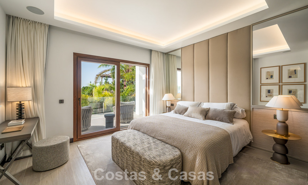 Modern-mediterrane, nieuwe luxevilla te koop in een exclusieve gated community in Marbella - Benahavis 805186