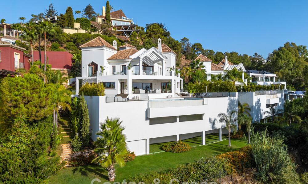 Modern-mediterrane, nieuwe luxevilla te koop in een exclusieve gated community in Marbella - Benahavis 805191