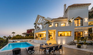 Modern-mediterrane, nieuwe luxevilla te koop in een exclusieve gated community in Marbella - Benahavis 805193 