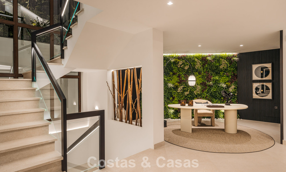 Modern-mediterrane, nieuwe luxevilla te koop in een exclusieve gated community in Marbella - Benahavis 805197