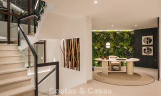 Modern-mediterrane, nieuwe luxevilla te koop in een exclusieve gated community in Marbella - Benahavis 805197 
