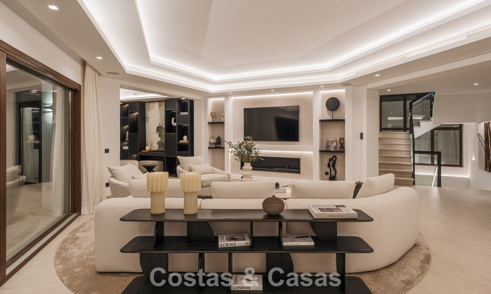 Modern-mediterrane, nieuwe luxevilla te koop in een exclusieve gated community in Marbella - Benahavis 805198
