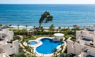 Modern penthouse te koop in een eerstelijnsstrandcomplex aan de New Golden Mile tussen Marbella en Estepona 805463 