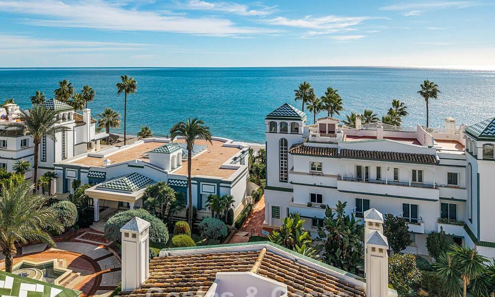 Appartementen te koop in Dominion Beach, een prestigieus eerstelijns strandcomplex, New Golden Mile, Marbella - Estepona 805370