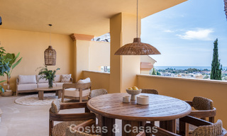 Luxe appartementen te koop in Cumbres del Rodeo, met zeezicht en op loopafstand van Puerto Banus in Nueva Andalucia, Marbella 805330 
