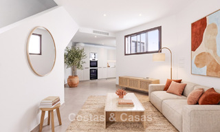 5 exclusieve geschakelde woningen te koop in het charmant oud-centrum van Estepona 805637 
