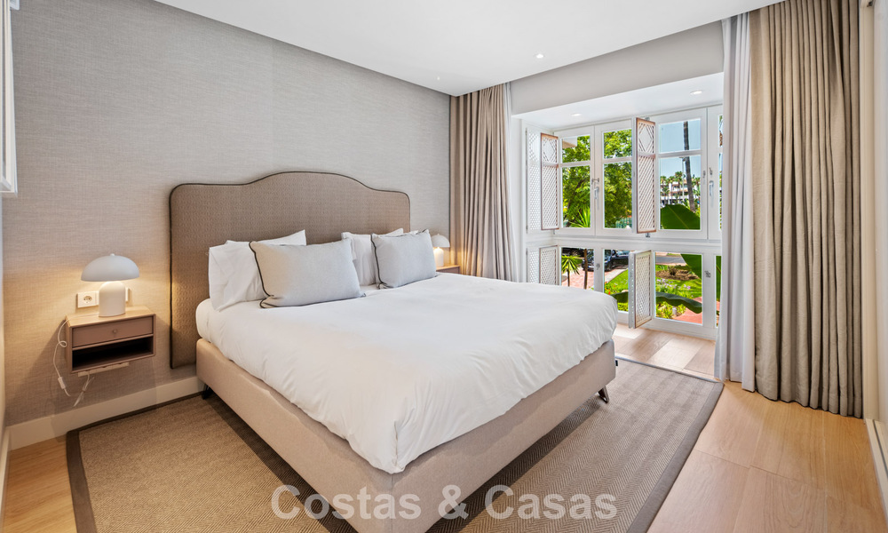 Luxueus gerenoveerd 3-slaapkamer appartement te koop in Puente Romano, op Marbella’s Golden Mile 805750