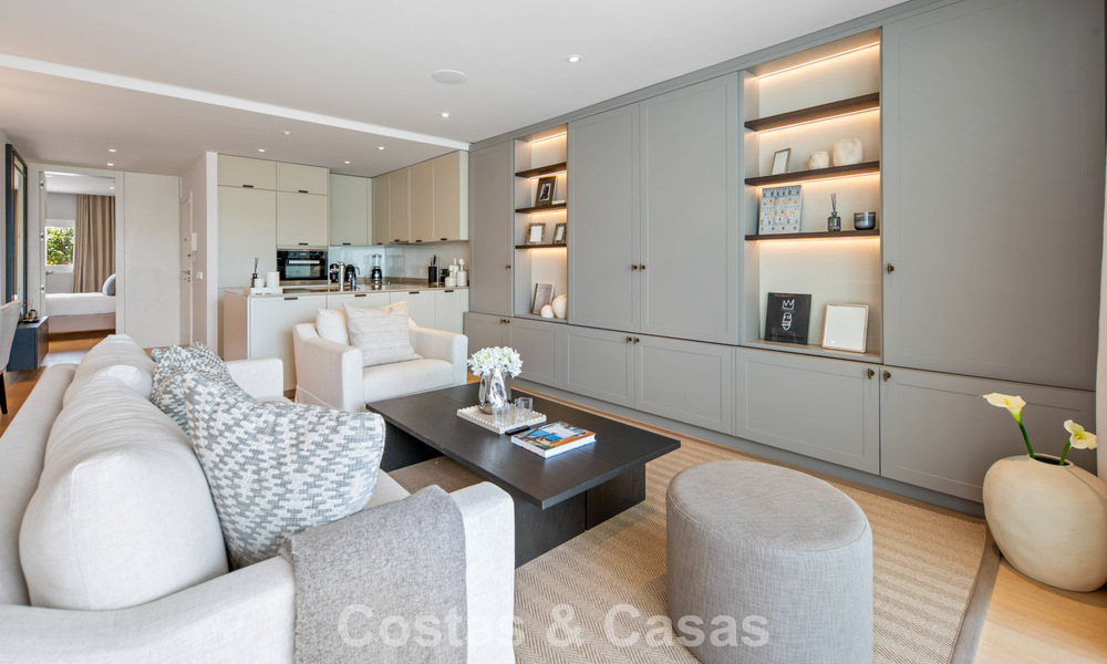 Luxueus gerenoveerd 3-slaapkamer appartement te koop in Puente Romano, op Marbella’s Golden Mile 805765