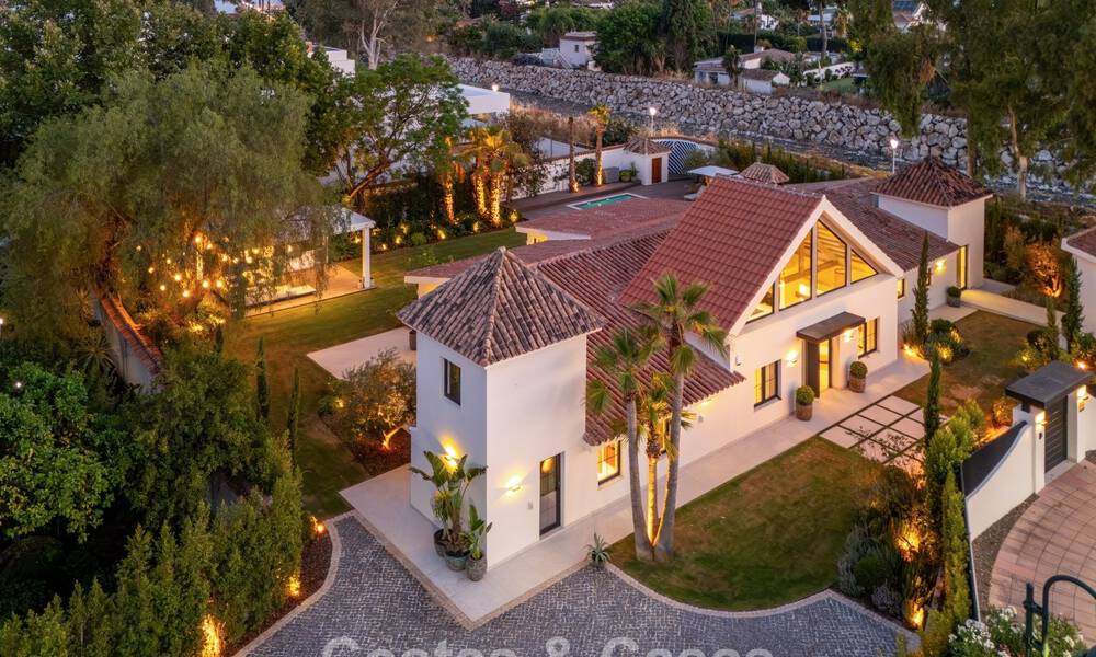 Luxueuze, gelijkvloerse villa met verwarmd zwembad te koop, beachside nabij Puerto Banus en San Pedro, Marbella 805795