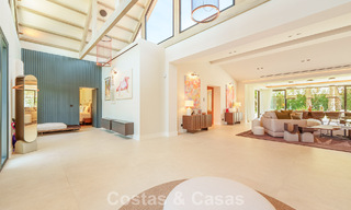 Luxueuze, gelijkvloerse villa met verwarmd zwembad te koop, beachside nabij Puerto Banus en San Pedro, Marbella 805822 