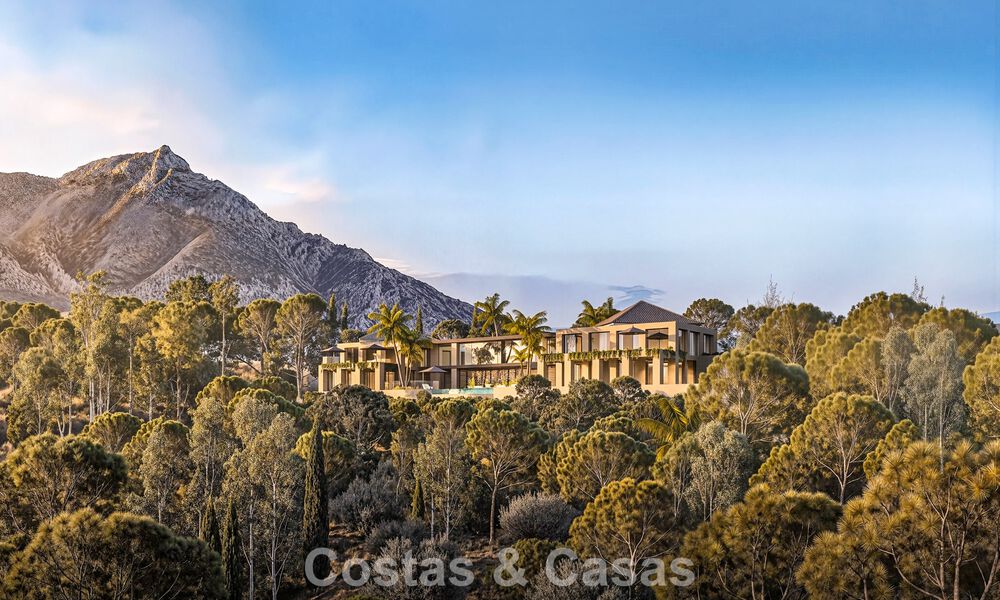 Luxe totaalrenovatieproject met privé-schiereiland en panoramisch zicht op het meer te koop in Istan, Marbella 805852