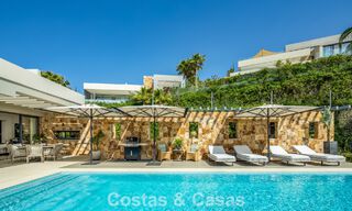 Luxe moderne villa met zeezicht te koop in Nueva Andalucia’s golfvallei, Marbella 806071 