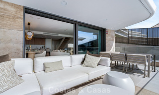 Nieuw duplex appartement met panoramisch zeezicht te koop op de New Golden Mile tussen Marbella en Estepona 806134 