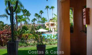 Exclusief gelijkvloers appartement met privétuin te koop op de Golden Mile van Marbella 806224 