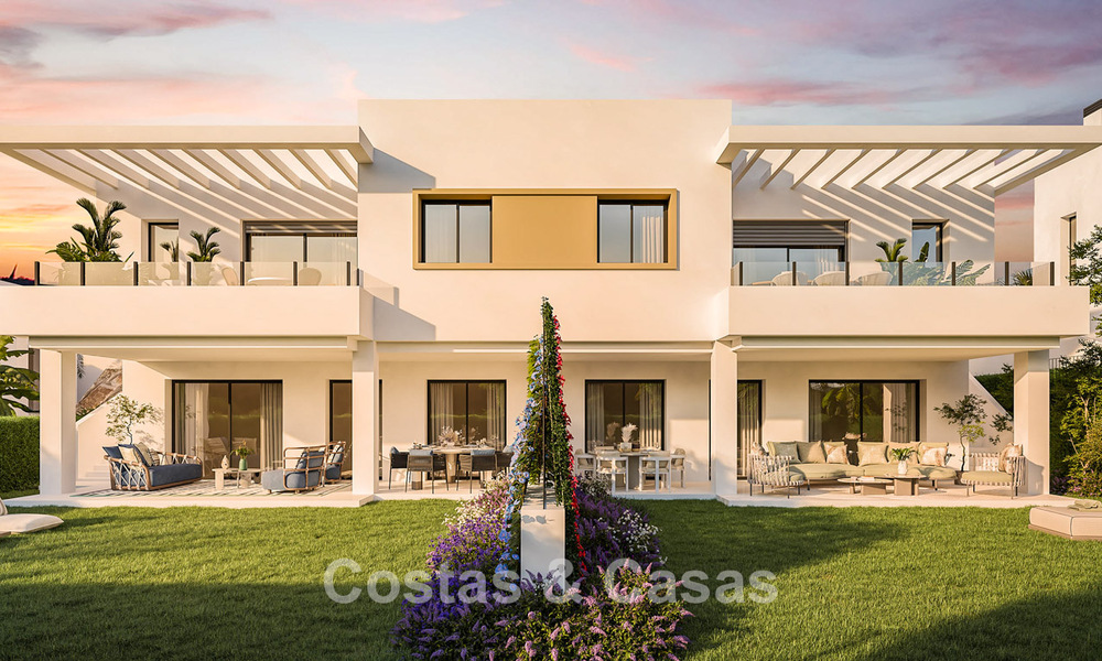 Halfvrijstaande nieuwbouwwoningen te koop in een golfomgeving van Estepona 806425