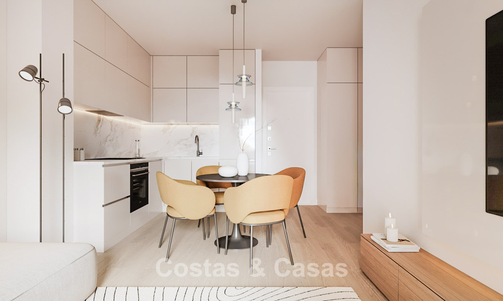 Moderne nieuwbouwappartementen te koop in een rustige woonwijk in Manilva, Costa del Sol 806314