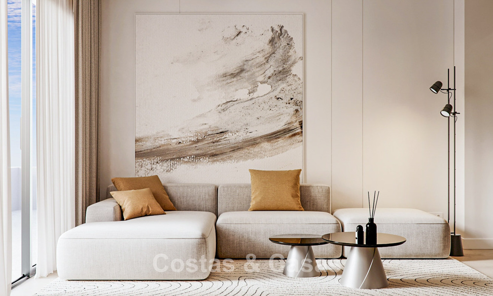 Moderne nieuwbouwappartementen te koop in een rustige woonwijk in Manilva, Costa del Sol 806315