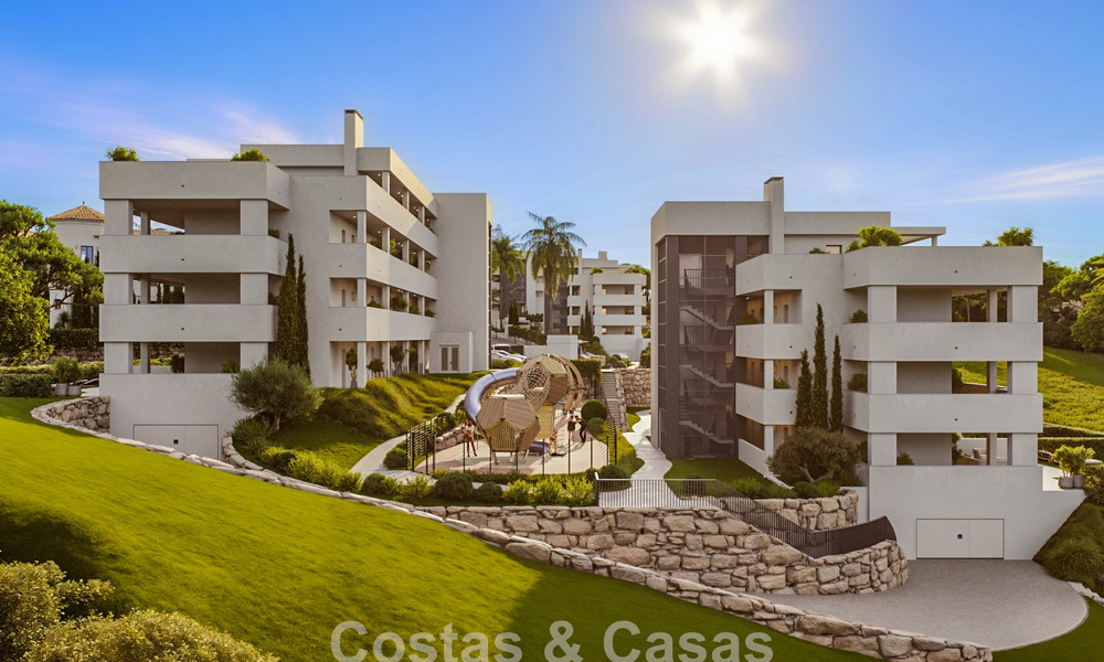 Moderne nieuwbouwappartementen te koop in een rustige woonwijk in Manilva, Costa del Sol 806320