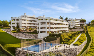 Moderne nieuwbouwappartementen te koop in een rustige woonwijk in Manilva, Costa del Sol 806321 