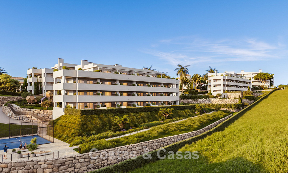 Moderne nieuwbouwappartementen te koop in een rustige woonwijk in Manilva, Costa del Sol 806322