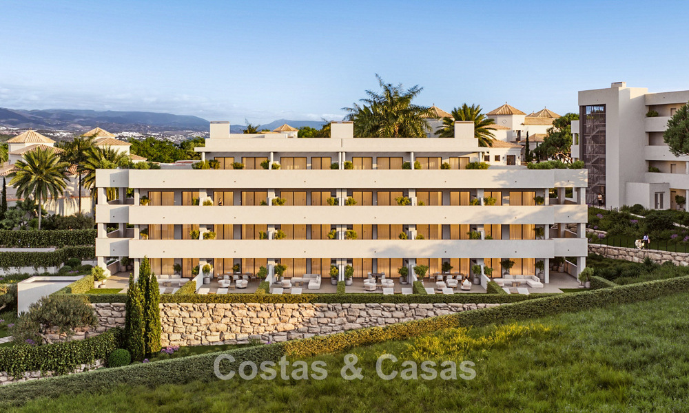 Moderne nieuwbouwappartementen te koop in een rustige woonwijk in Manilva, Costa del Sol 806323