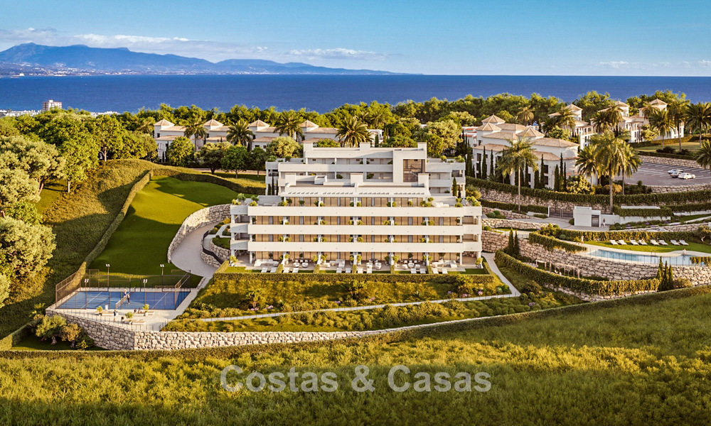 Moderne nieuwbouwappartementen te koop in een rustige woonwijk in Manilva, Costa del Sol 806327