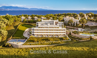 Moderne nieuwbouwappartementen te koop in een rustige woonwijk in Manilva, Costa del Sol 806327 