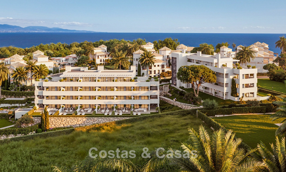 Moderne nieuwbouwappartementen te koop in een rustige woonwijk in Manilva, Costa del Sol 806328