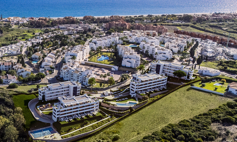 Moderne nieuwbouwappartementen te koop in een rustige woonwijk in Manilva, Costa del Sol 806331