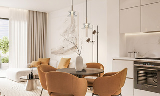 Moderne nieuwbouwappartementen te koop in een rustige woonwijk in Manilva, Costa del Sol 806337 