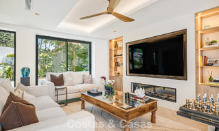 Gloenieuwe, moderne familievilla met zwembad te koop op de New Golden Mile tussen Marbella en Estepona 806607 