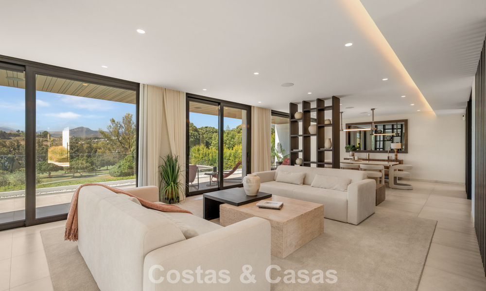 5-slaapkamer eigentijdse villa te koop direct aan de golfbaan in Nueva Andalucia, Marbella 806780