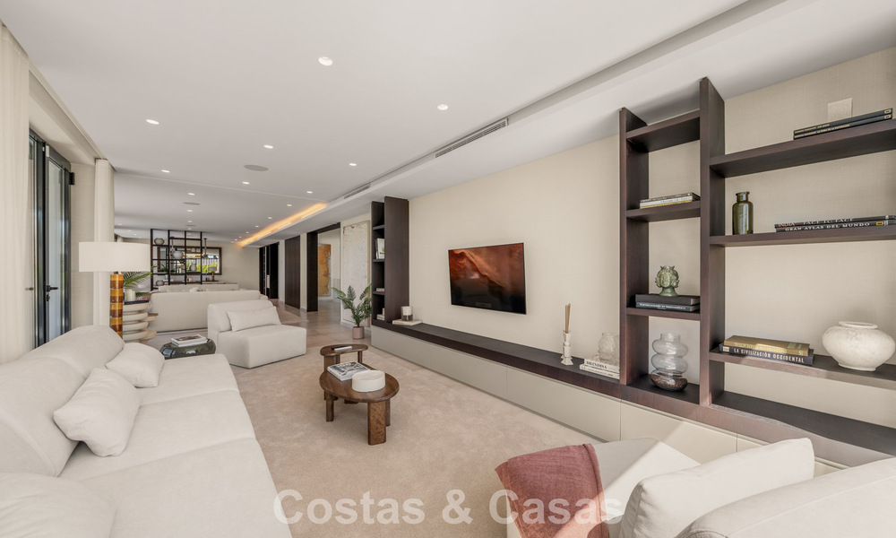 5-slaapkamer eigentijdse villa te koop direct aan de golfbaan in Nueva Andalucia, Marbella 806808