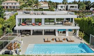 5-slaapkamer eigentijdse villa te koop direct aan de golfbaan in Nueva Andalucia, Marbella 806833 