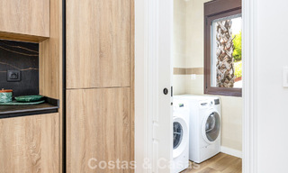 Instapklare, schakelwoningen met Mediterrane bouwstijl te koop direct aan de golfbaan in Estepona 806898 
