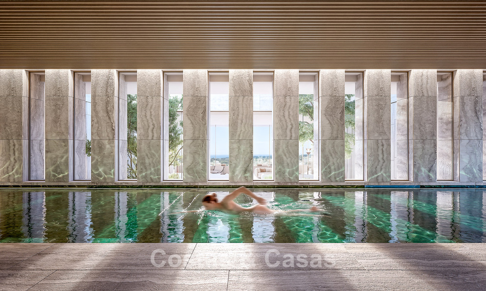 Vooruitstrevende designvilla met adembenemend golf-en zeezicht te koop in La Reserva, Sotogrande 806950