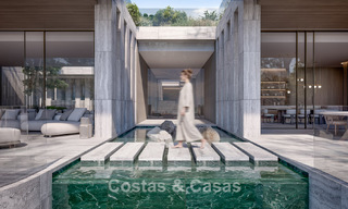 Vooruitstrevende designvilla met adembenemend golf-en zeezicht te koop in La Reserva, Sotogrande 806959 