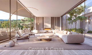 Vooruitstrevende designvilla met adembenemend golf-en zeezicht te koop in La Reserva, Sotogrande 806961 
