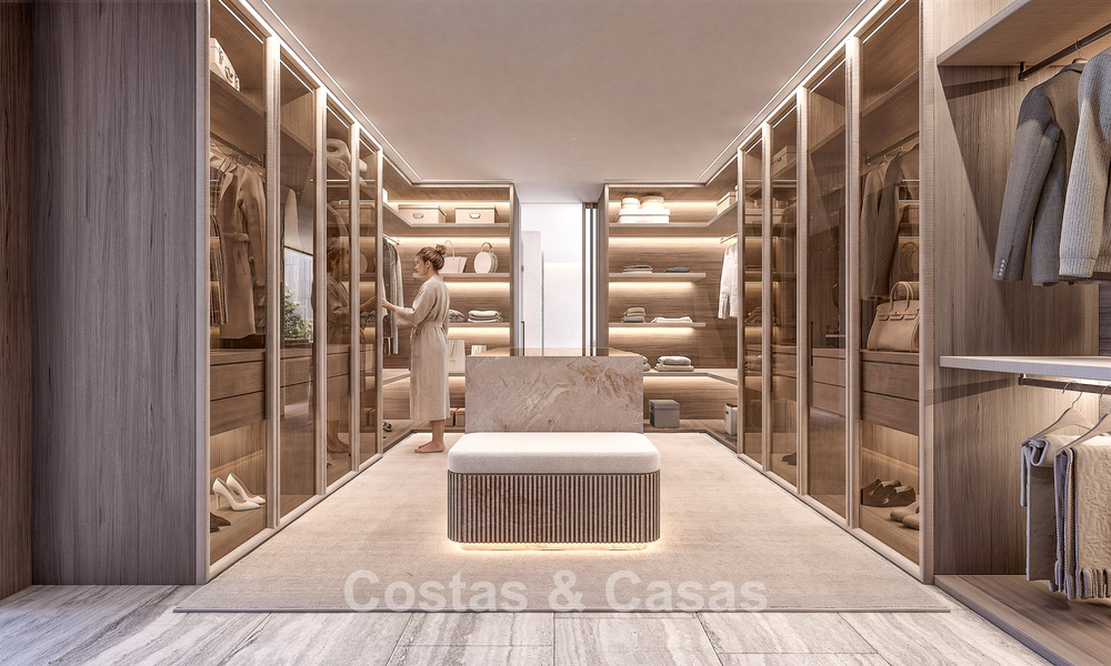 Vooruitstrevende designvilla met adembenemend golf-en zeezicht te koop in La Reserva, Sotogrande 806968