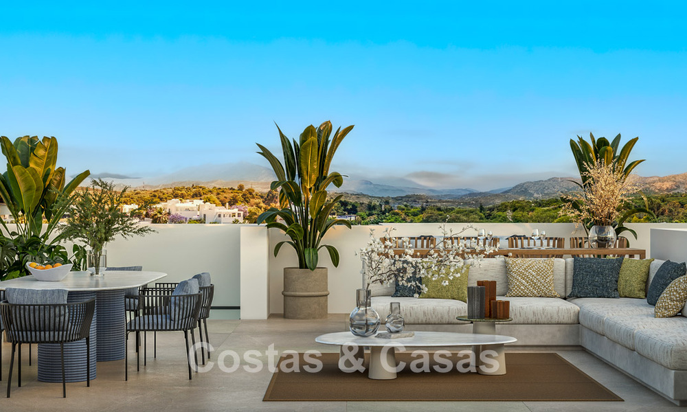 Eigentijdse nieuwbouwvilla te koop in Nueva Andalucia’s golfvallei, Marbella 806974