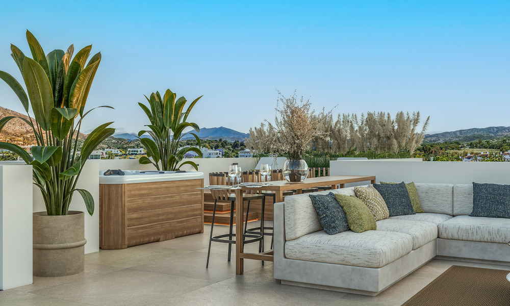 Eigentijdse nieuwbouwvilla te koop in Nueva Andalucia’s golfvallei, Marbella 806976
