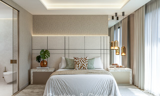 Eigentijdse nieuwbouwvilla te koop in Nueva Andalucia’s golfvallei, Marbella 806979 