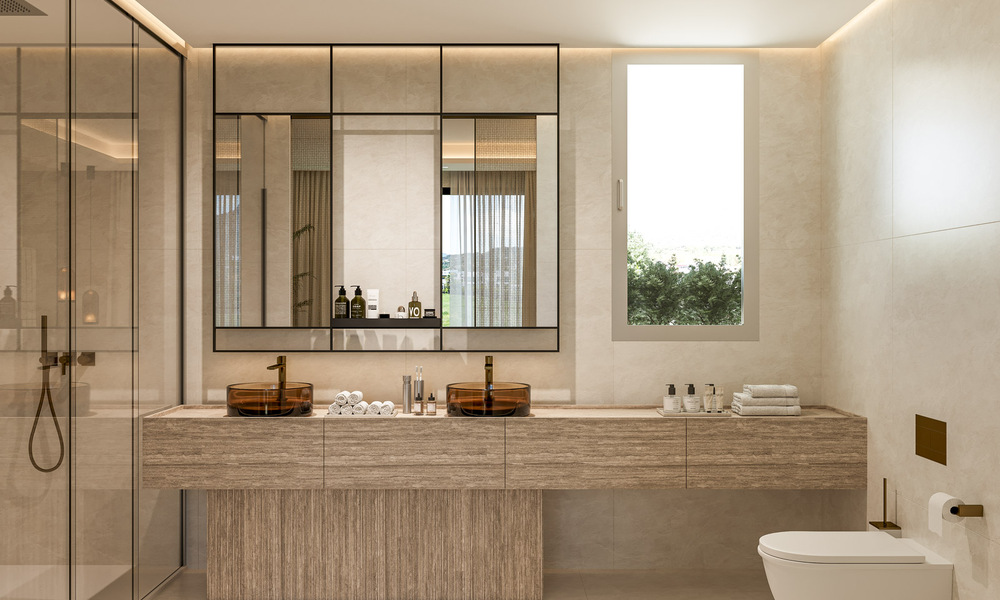 Eigentijdse nieuwbouwvilla te koop in Nueva Andalucia’s golfvallei, Marbella 806982