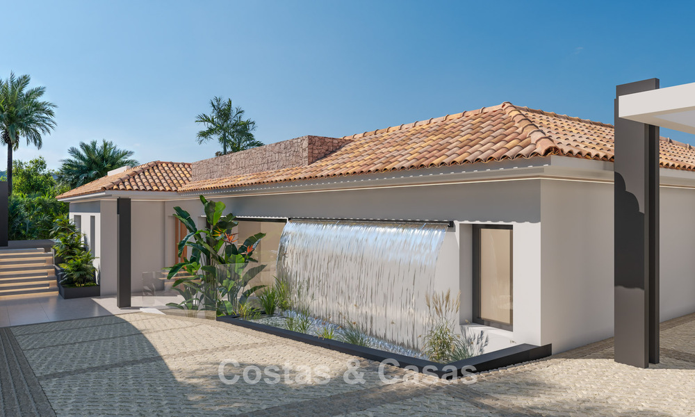Eigentijdse nieuwbouwvilla te koop in Nueva Andalucia’s golfvallei, Marbella 806985